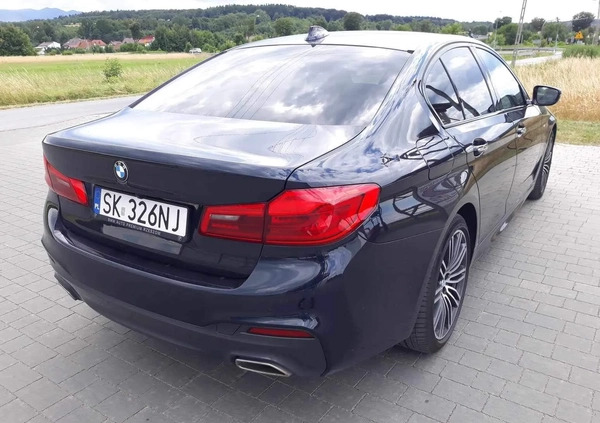BMW Seria 5 cena 116850 przebieg: 251000, rok produkcji 2017 z Słupca małe 7
